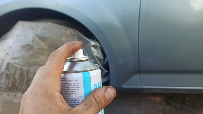 Автомобильная грунтовка в баллончике